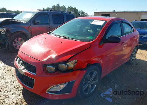 2015 Chevrolet Sonic Rs Manual из США, поврежденный, VIN 1G1JH5SB6F4141299